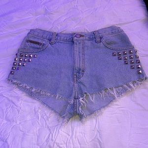 Calvin Klein light wash Jean shorts